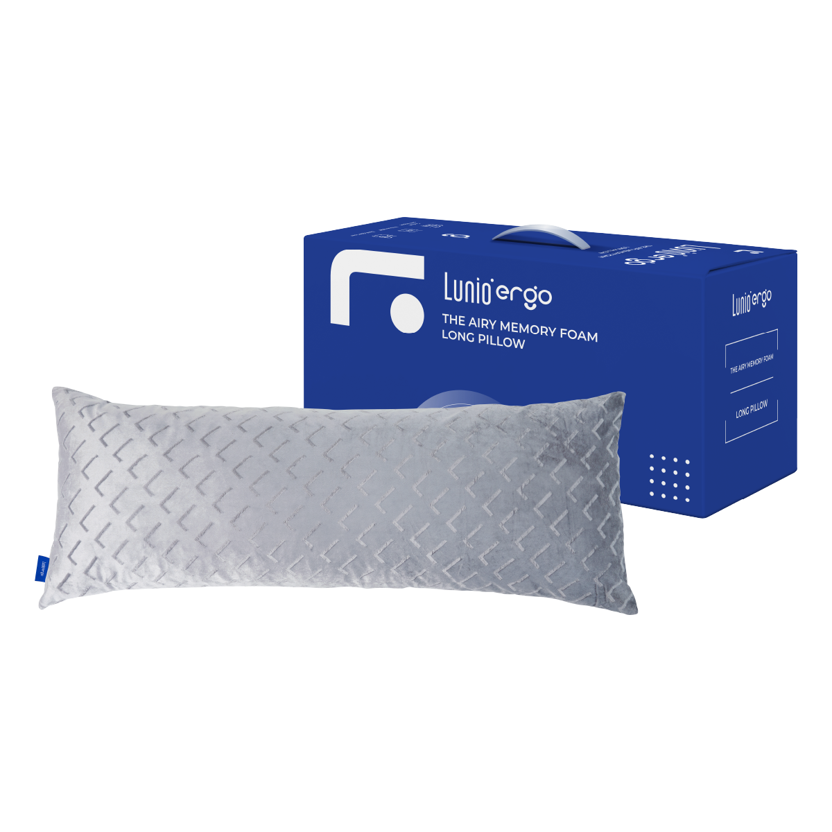 หมอนหนุนทรงยาว Lunio The Airy Memory Foam Long Pil...